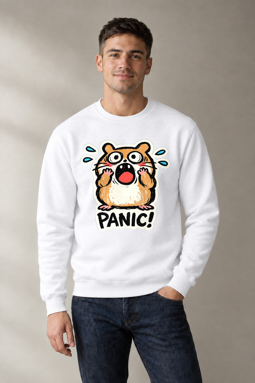Panic Tiger - White