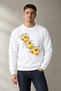 Panicked Chicks Stack - White