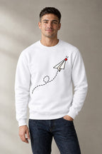 Paper Plane Launch - White