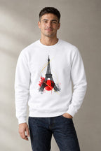 Paris Tower Splash - White