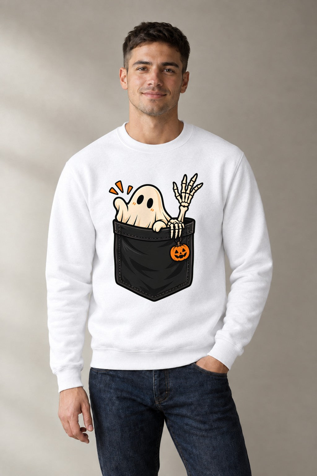 Pocket Ghost - White