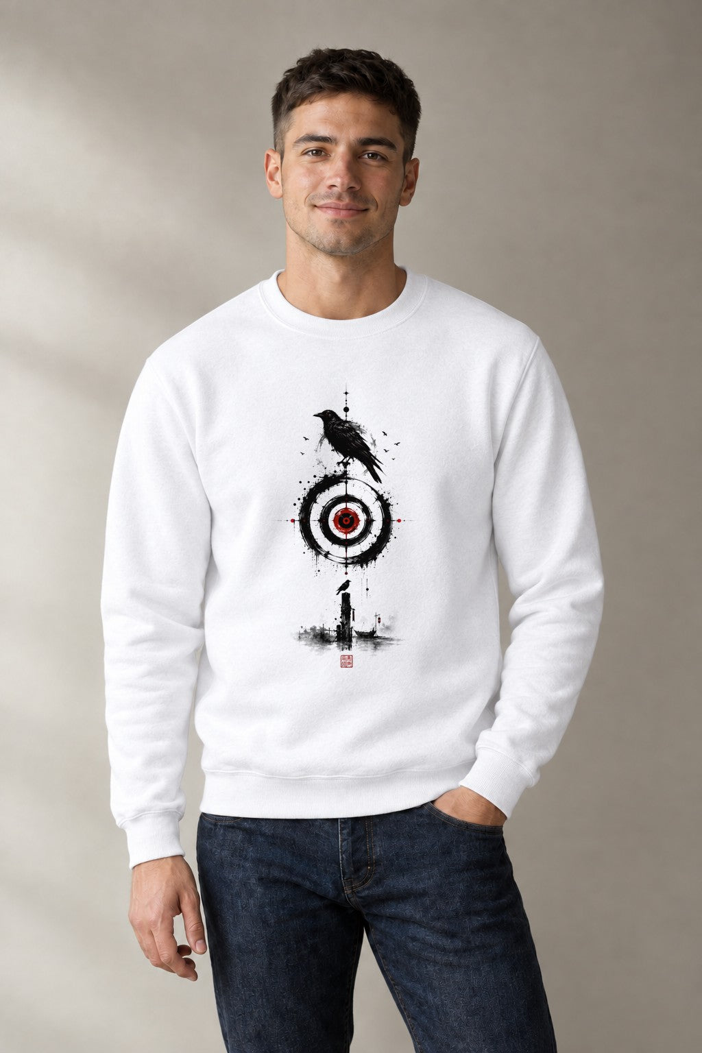 Raven Target - White