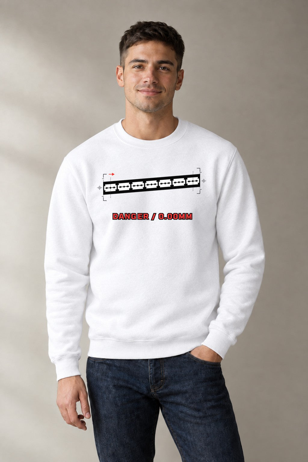 Razor Blade Edge - White
