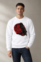 Red Seal Raven - White