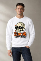 Resting Spook Face - White