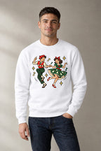 Retro Holiday Dance - White