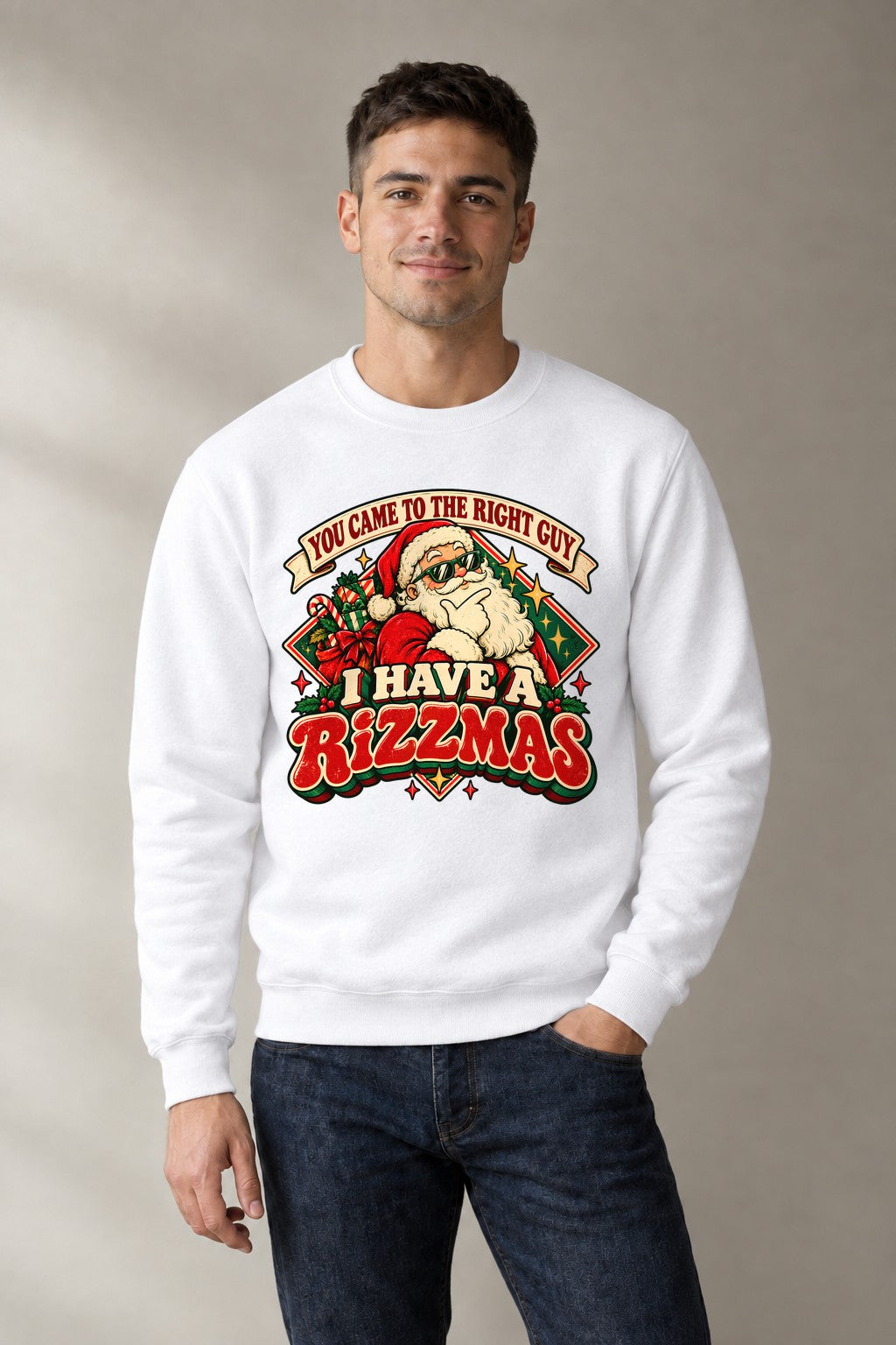Rizzmas Santa - White