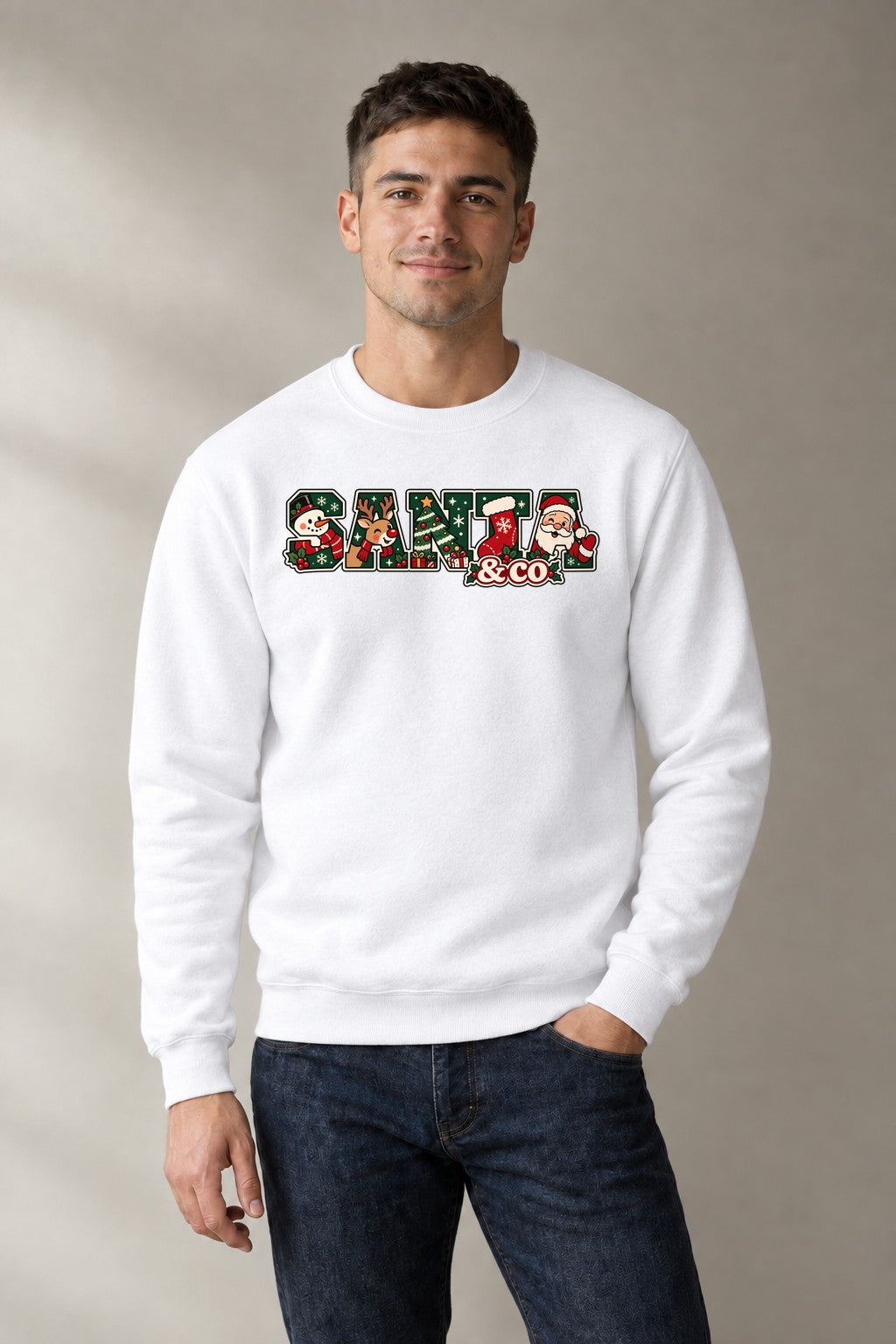 Santa And Co - White
