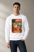 Santa Is Off Duty - White