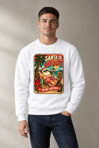 Santa Is Off Duty - White
