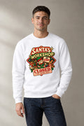 Santa's Workshop On Strike - White
