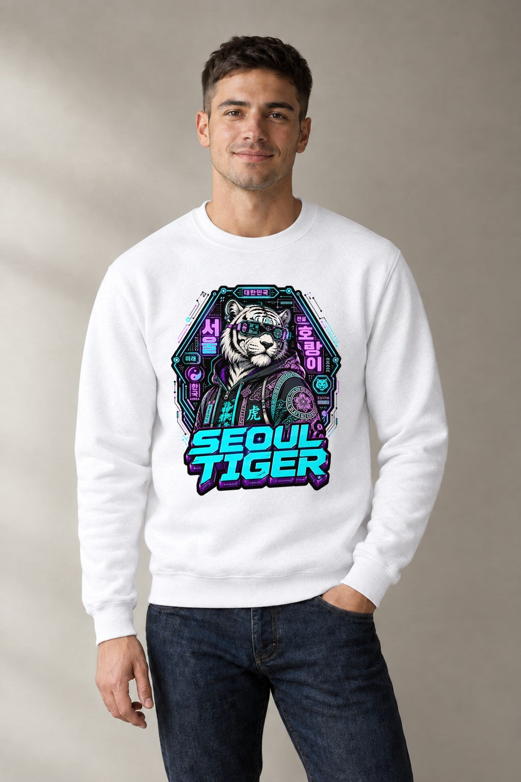 Seoul Tiger - White