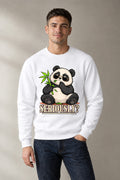 Seriously Panda - White