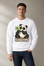Seriously Panda - White