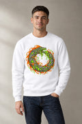 Serpent Ouroboros Flame - White