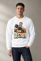 Sip & Destroy - White