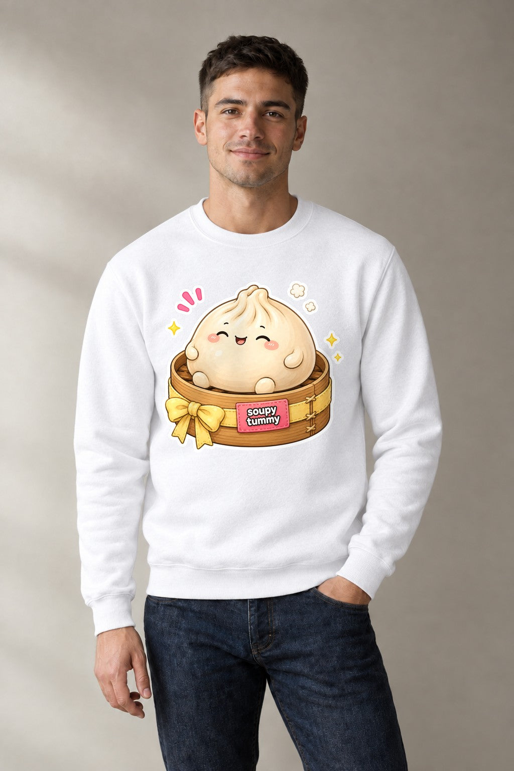 Soupy Tummy Dumpling - White