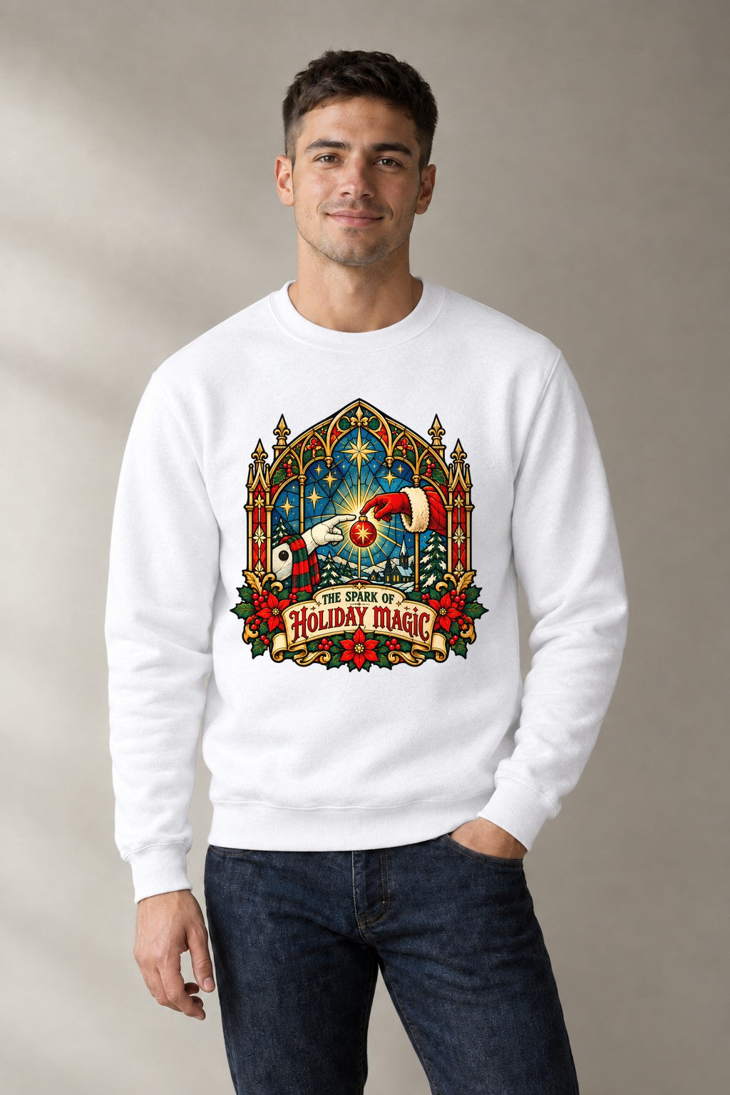 Spark of Holiday Magic - White
