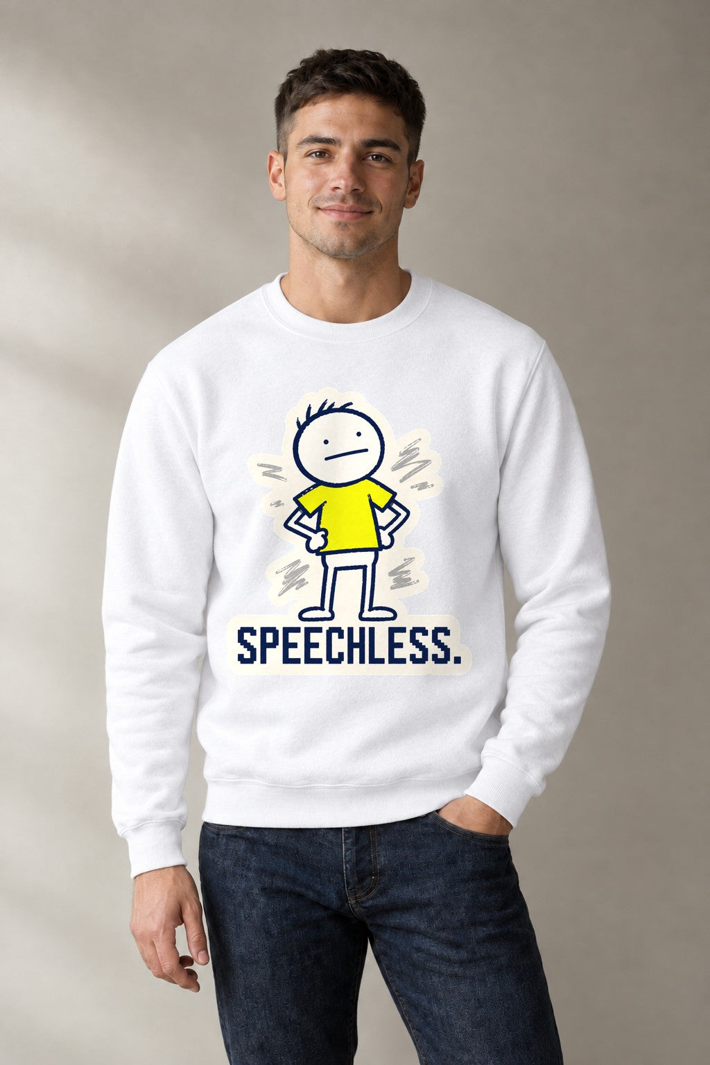 Speechless - White