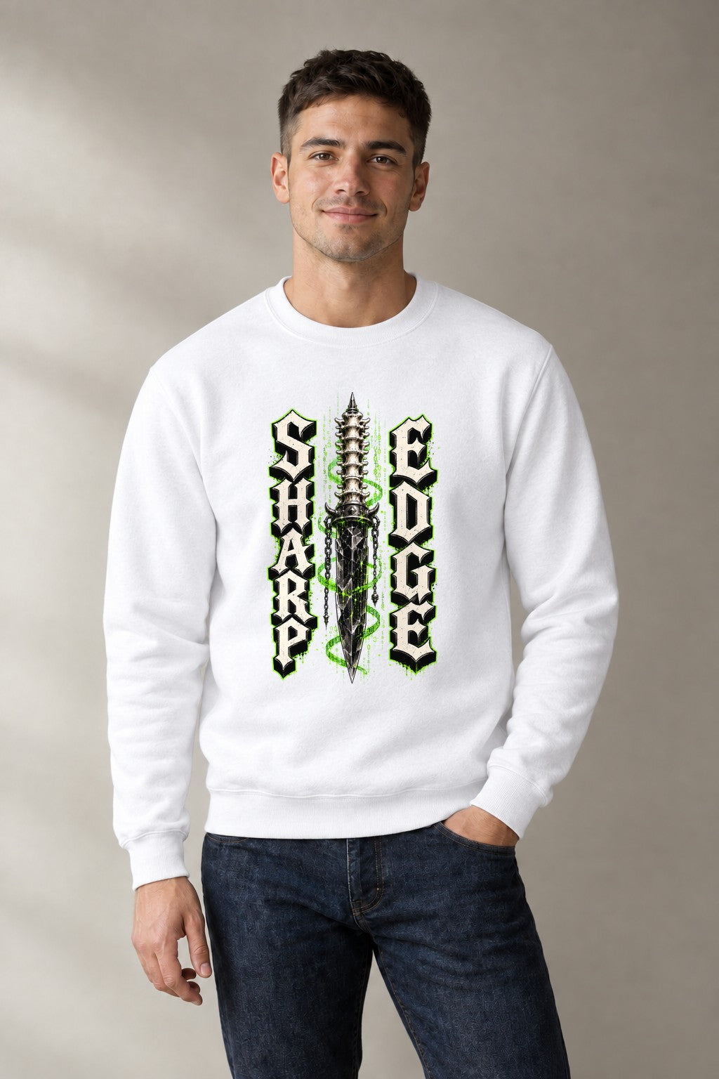 Spiked Punk - White