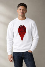 Spiral Target Drip - White