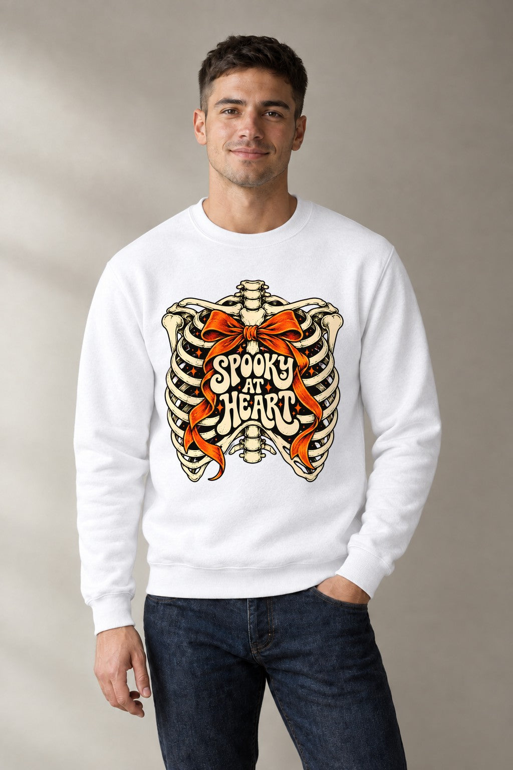 Spooky At Heart - White