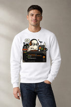 Spooky Coder Ghost - White