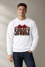 Spooky Holiday Lettering - White