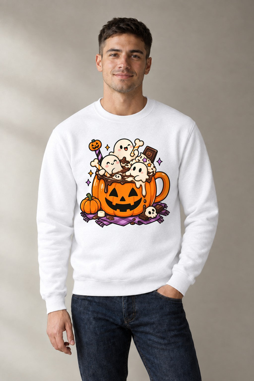 Spooky Hot Chocolate - White