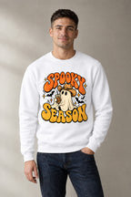 Spooky Season Ghost - White