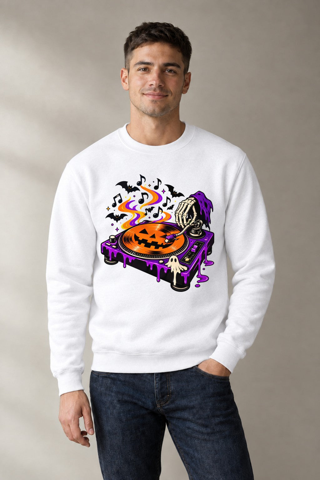 Spooky Spin Master - White
