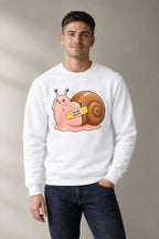 Stuck Booty Snail - White