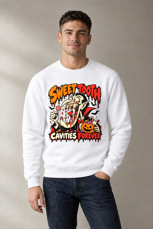 Sweet Tooth Cavities Forever - White