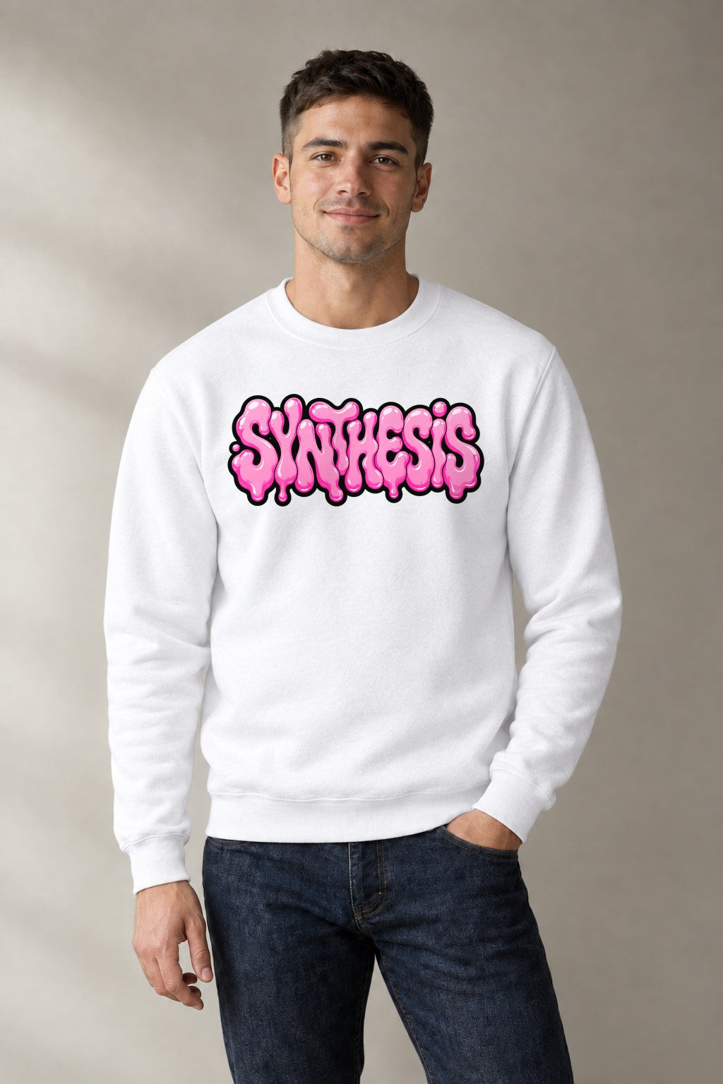 Synthesis Bubble Letters - White