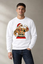 Tattooed Santa - White