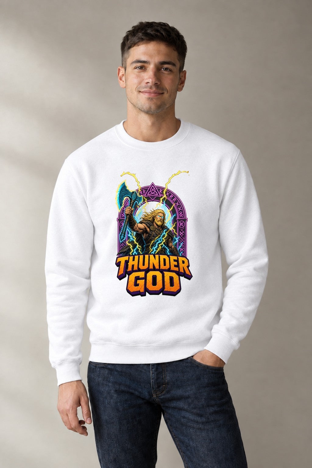 Thunder God - White