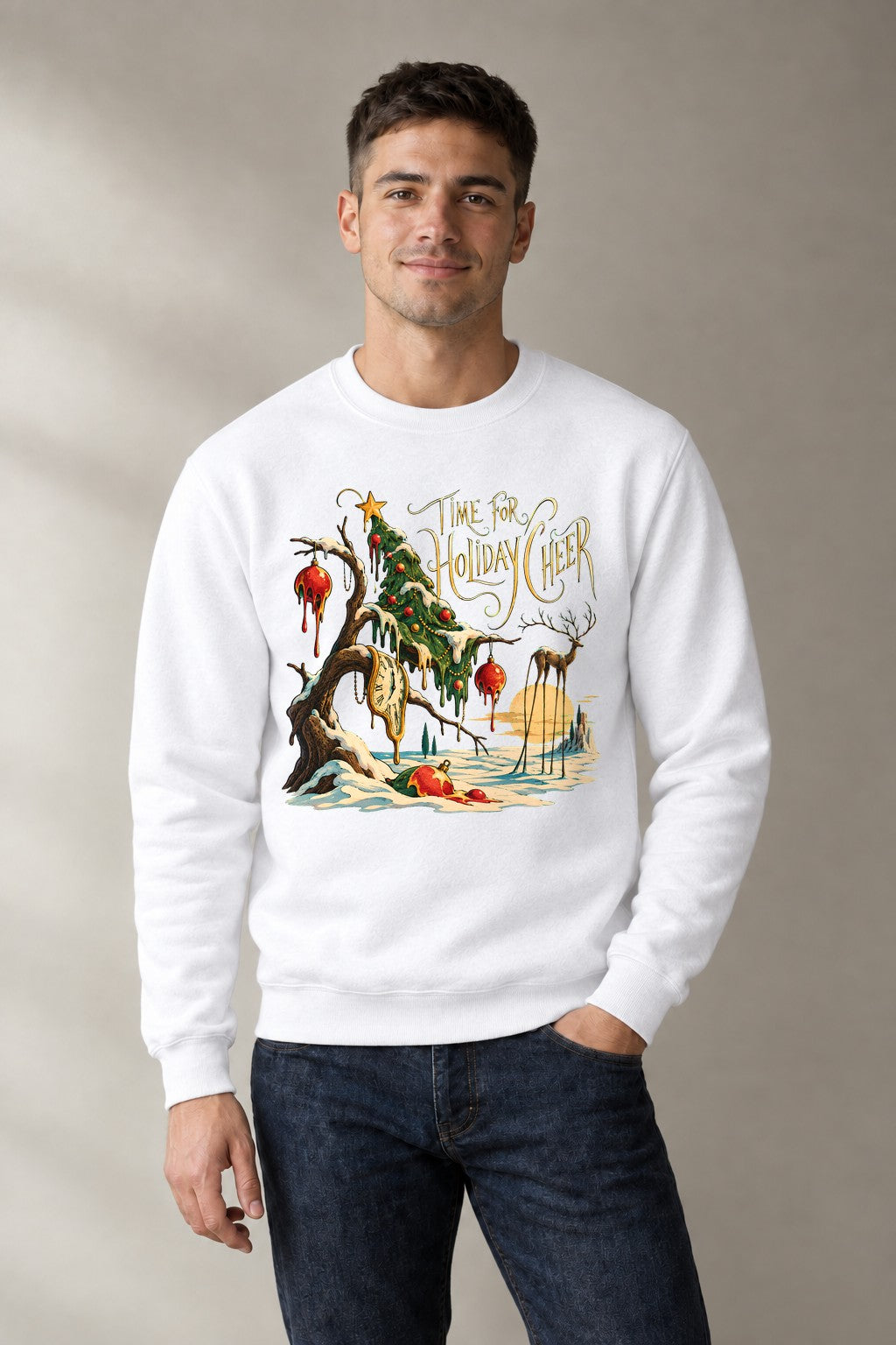 Time for Holiday Cheer - White