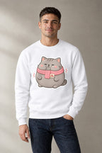 Too Chubby Cat - White
