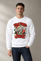 Too Tired To Be Jolly - White