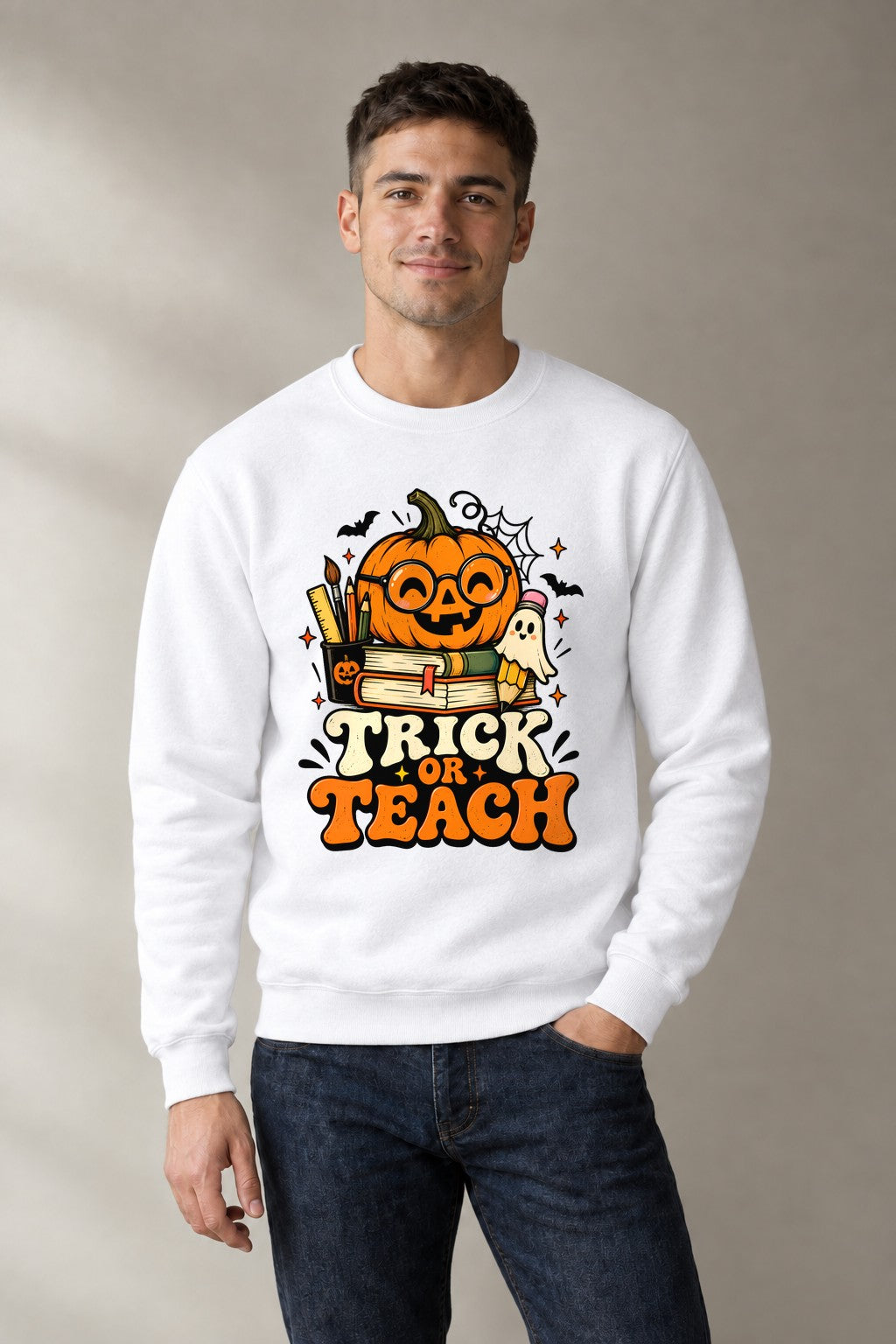 Trick or Teach - White