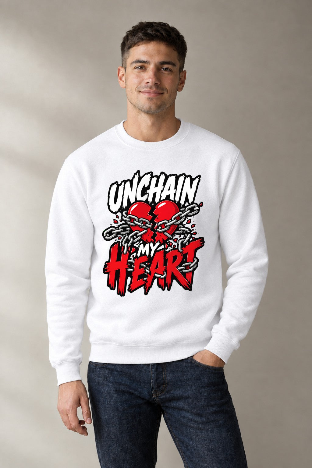 Unchain My Heart - White