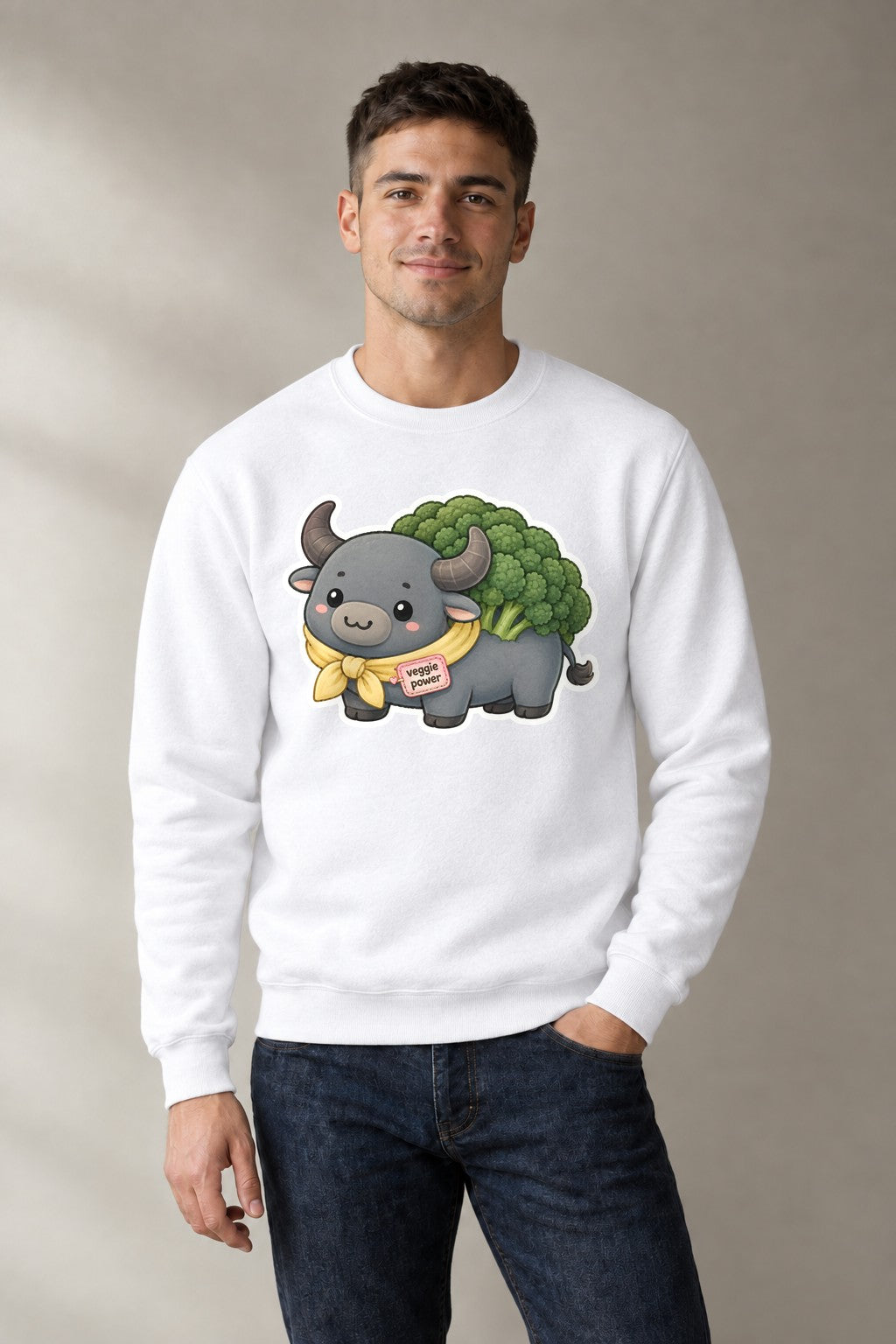 Veggie Power Buffalo - White