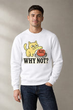 Why Not Cat - White