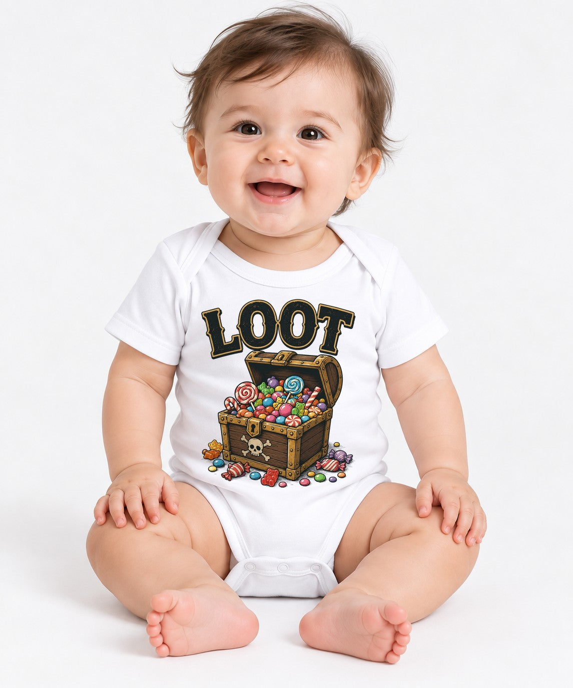 Sweet Candy Loot Treasure Chest - White