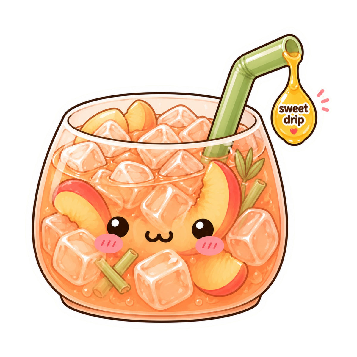 Sweet Peach Drink