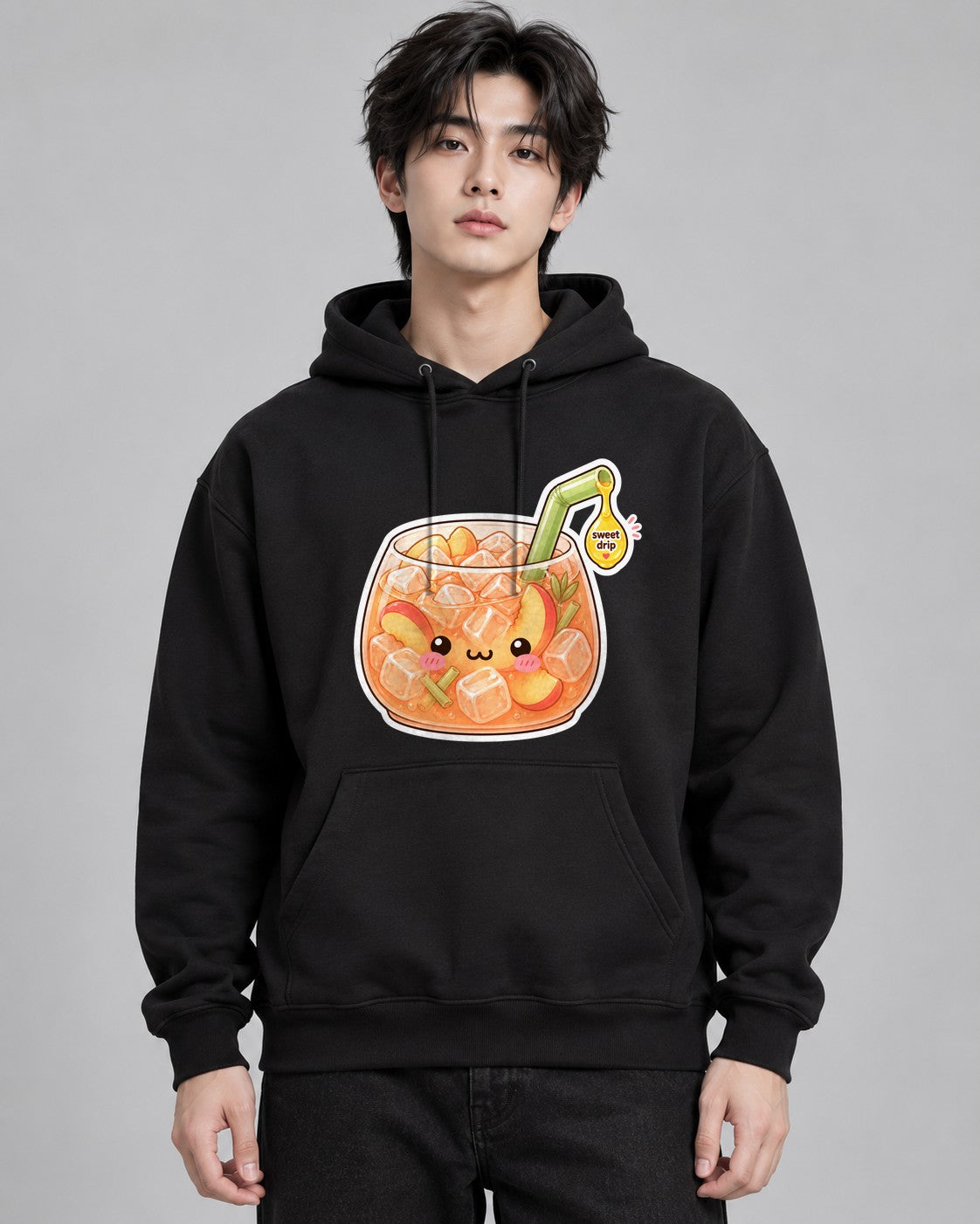 Sweet Peach Drink - Black
