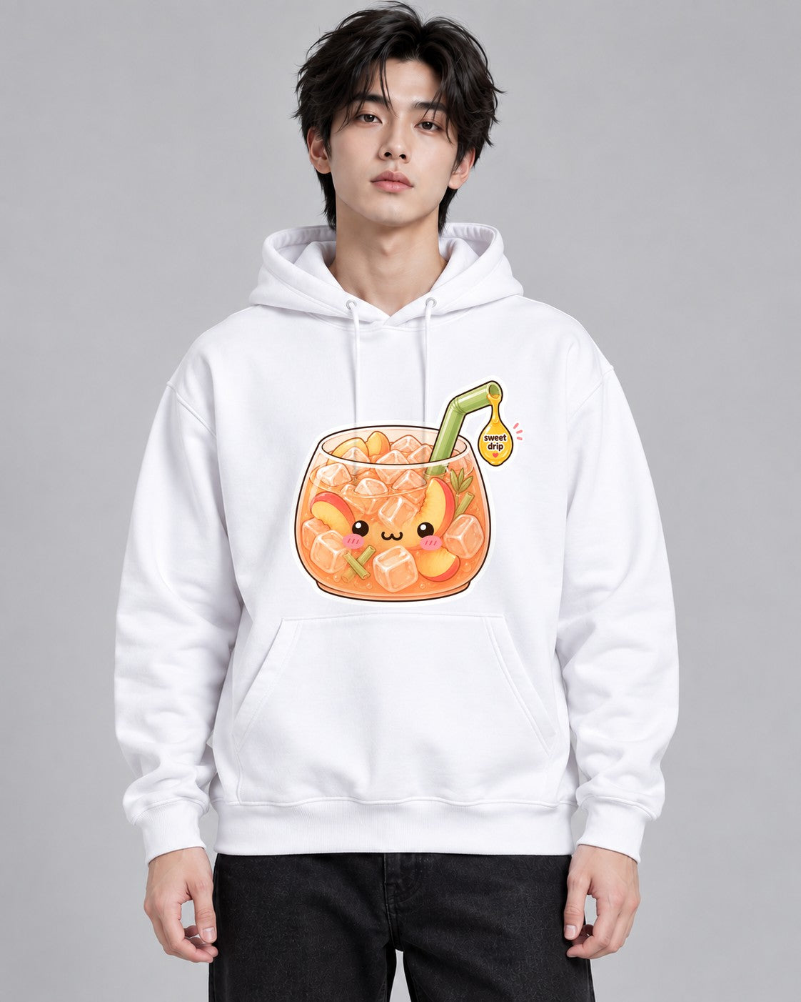 Sweet Peach Drink - White