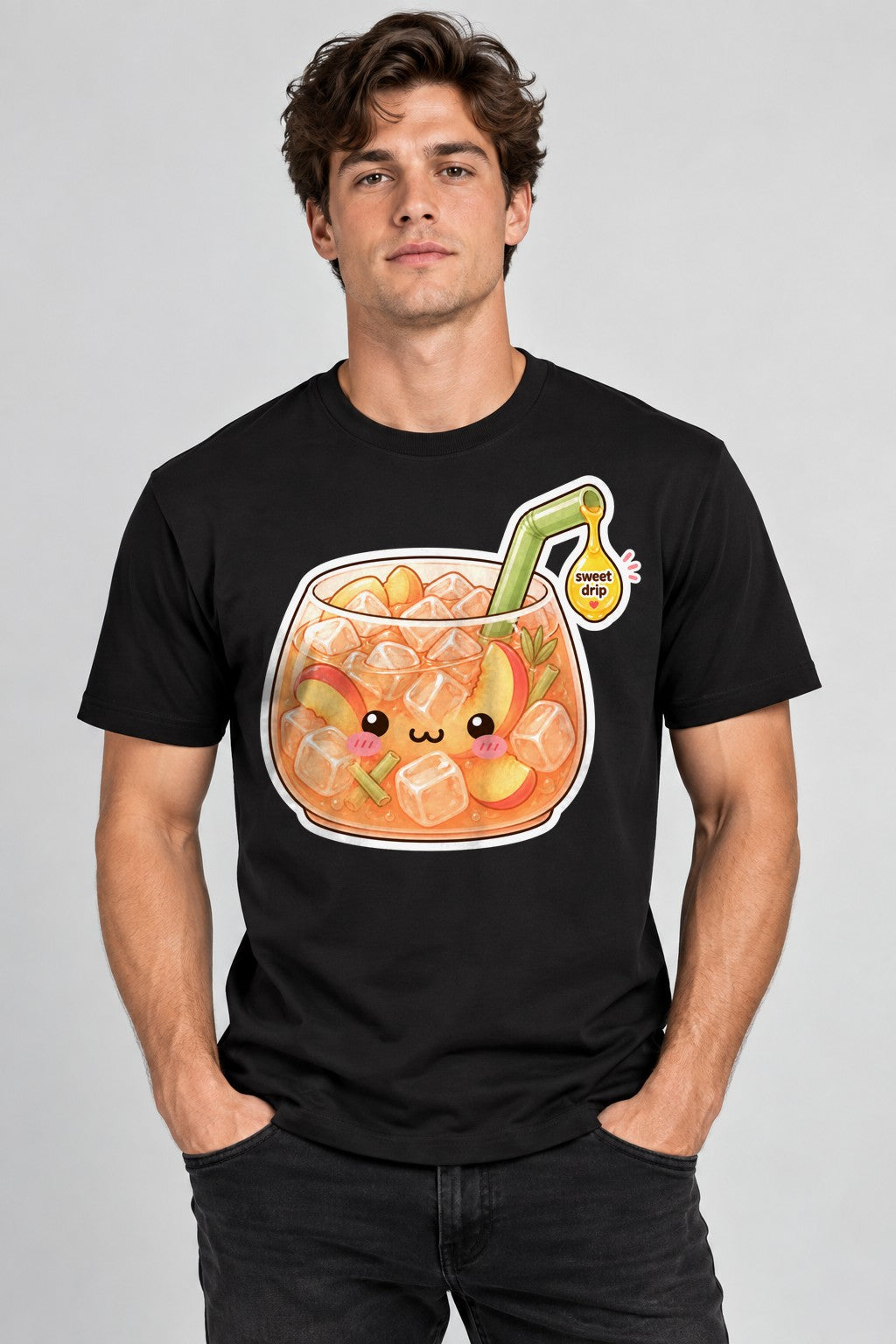 Sweet Peach Drink - Black