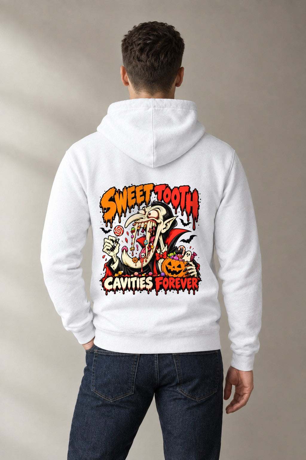 Sweet Tooth Cavities Forever - White