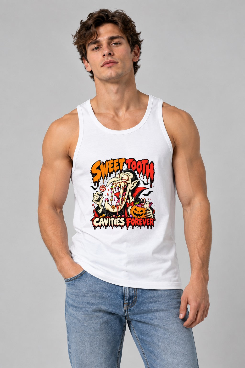 Sweet Tooth Cavities Forever - White